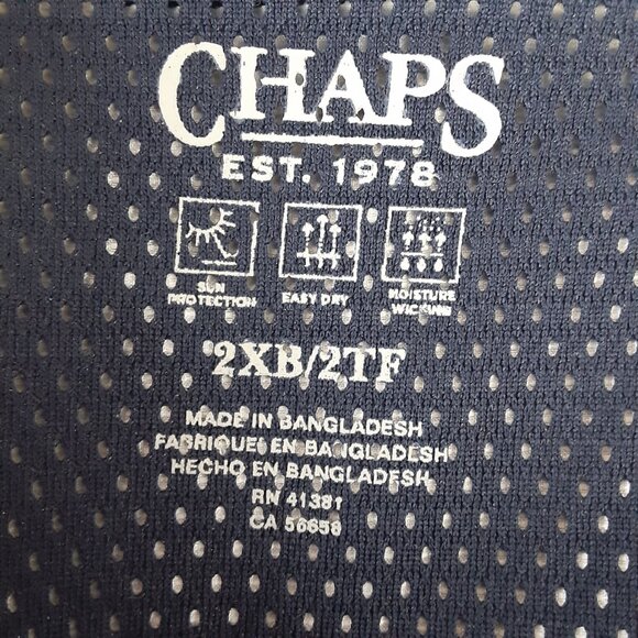 Chaps Men's Button-Down Size 2XB/2TF Vintage 70's Sail Boats Pocket Nautical - Picture 10 of 10